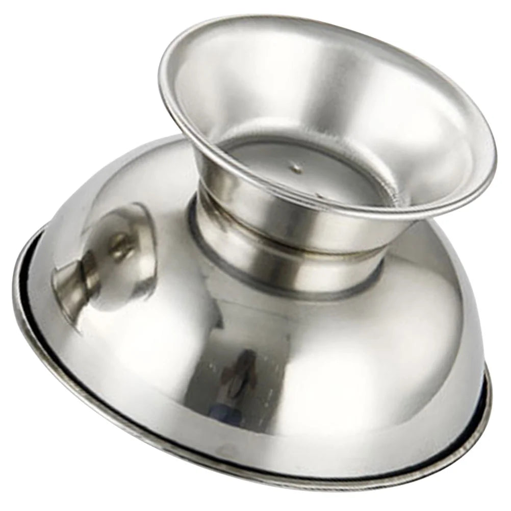 Shaving Foam Set Bowls Portable Shave Stainless Steel Cups for Men Mens Accessories Man