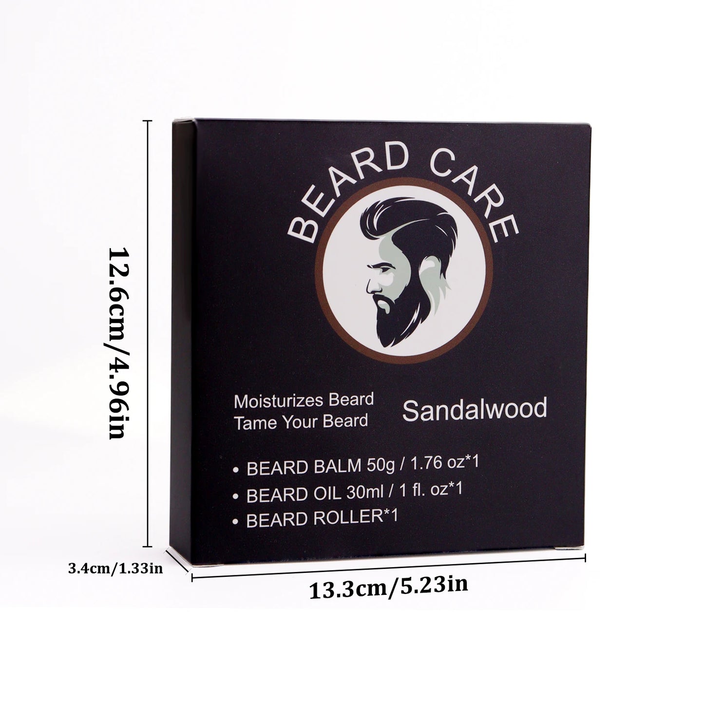Men's beard care three piece set: Enjoy a new shaving experience with luxury