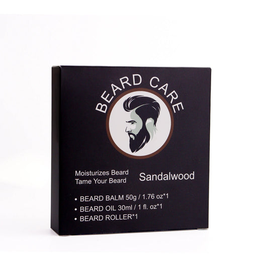 Men's beard care three piece set: Enjoy a new shaving experience with luxury