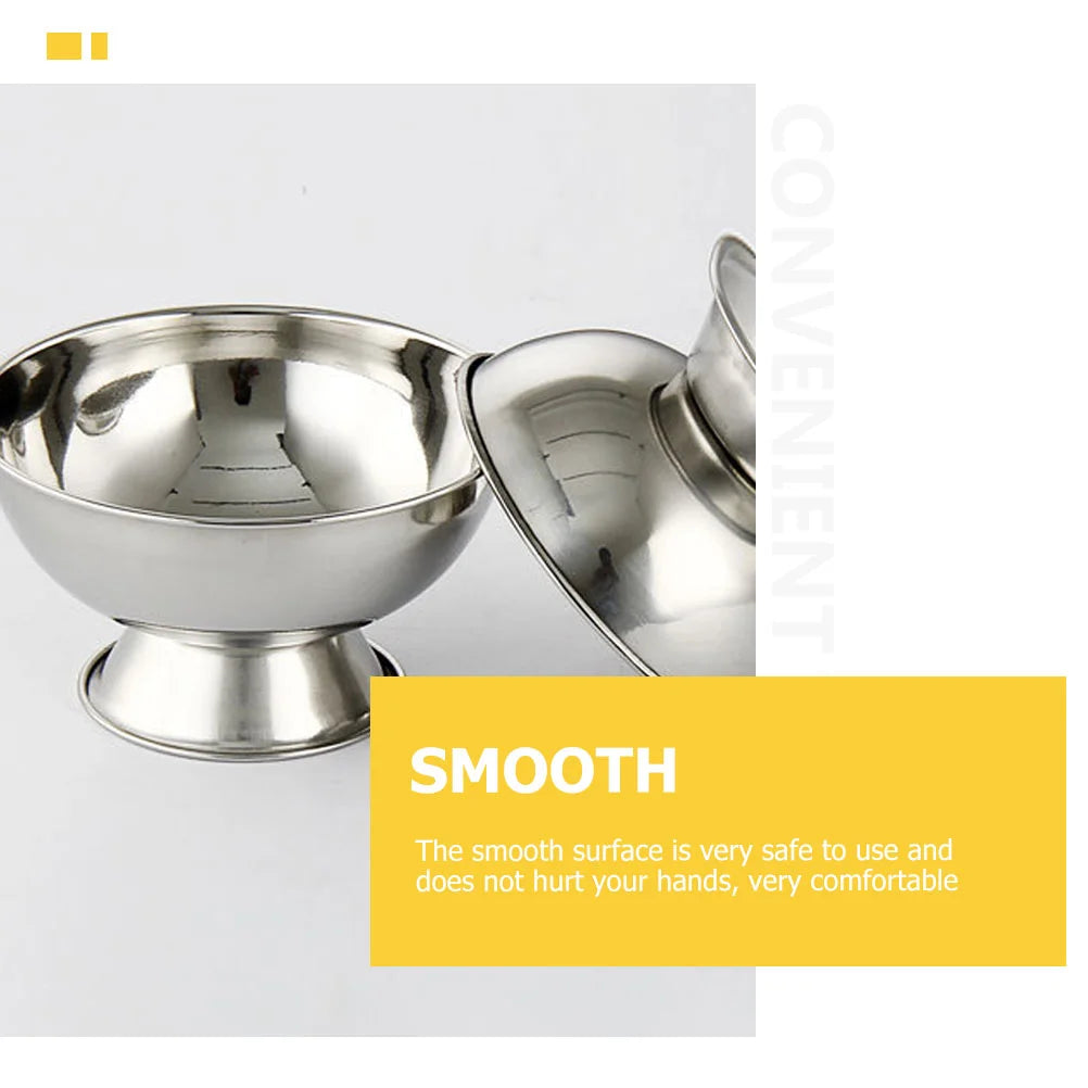 Shaving Foam Set Bowls Portable Shave Stainless Steel Cups for Men Mens Accessories Man