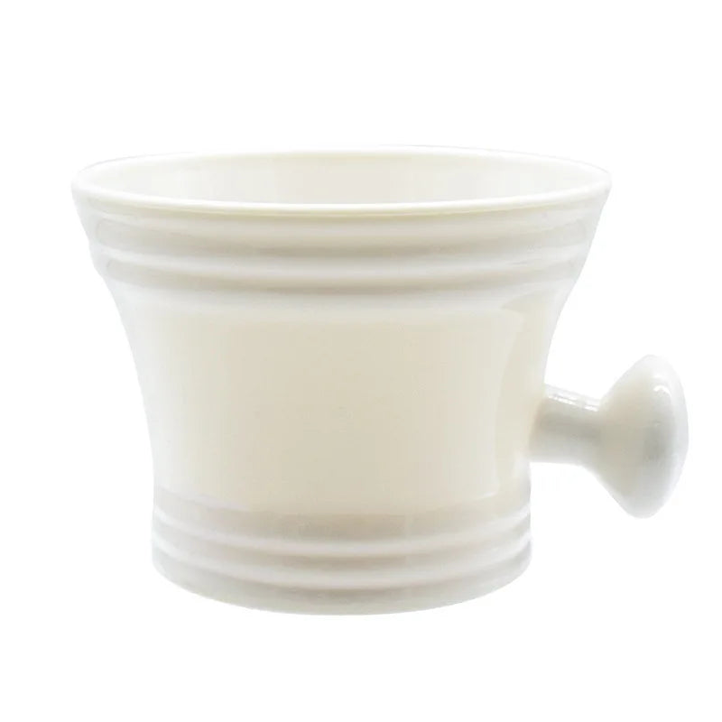 Mens Shaving Soap Bowl Barber Beard Cleaning Tools Cup Durable  Handle Soap Mug Bowl Home Salon Barbershop Shaving Appliance